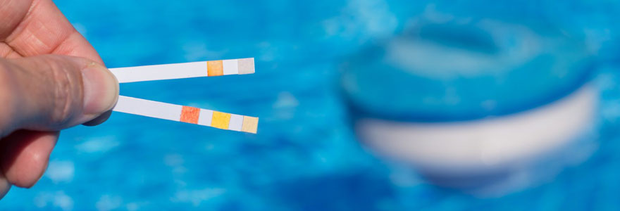 Bandelettes de test pour piscine