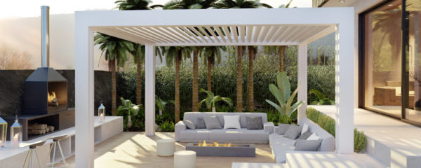 Pergola bioclimatique